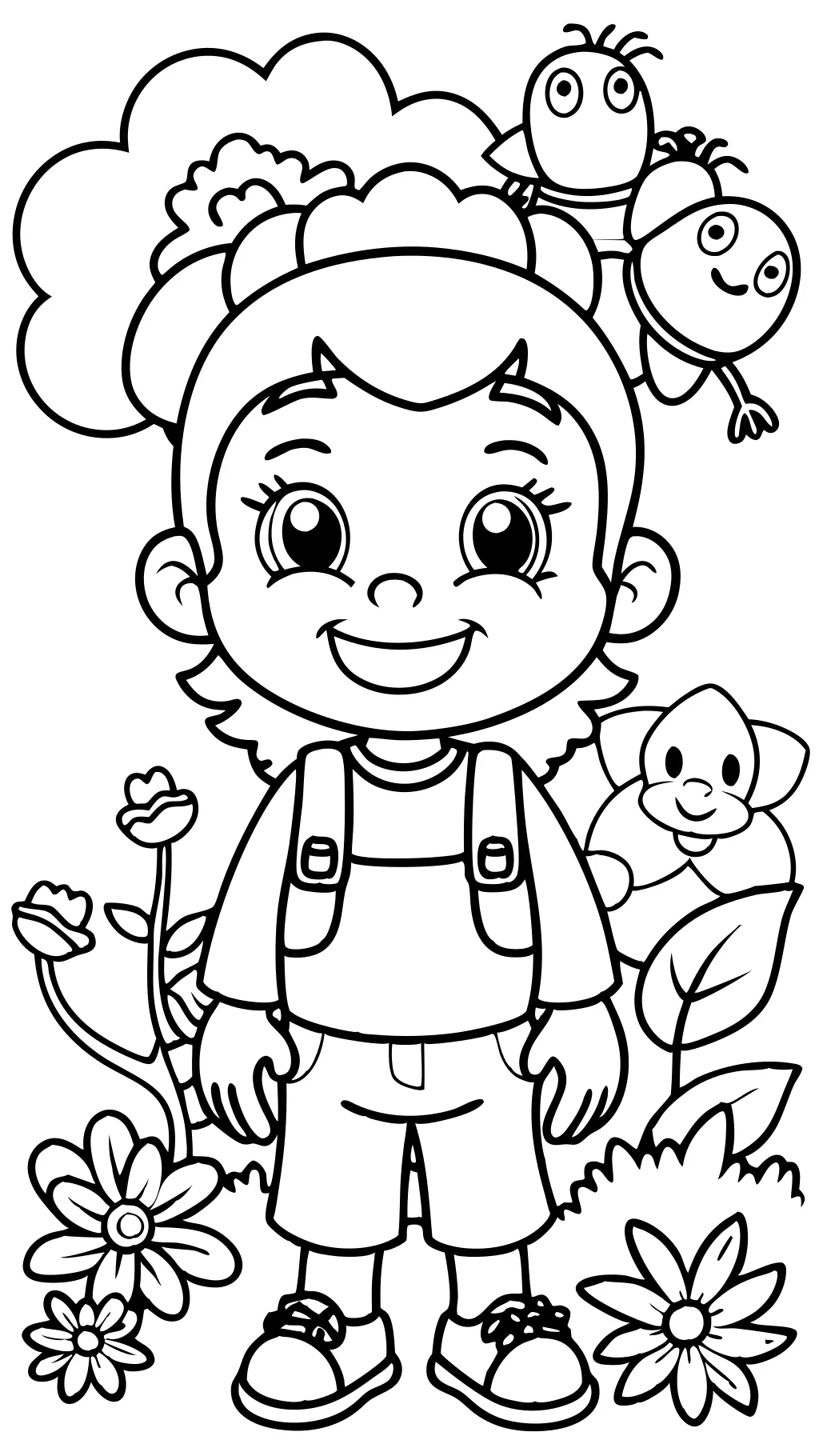 coloriage dora